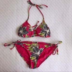 Floral Triangle Bikini